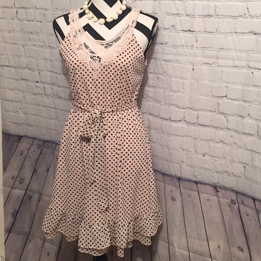 Elle Casual Polka Dot Dress - Picture 9 of 9